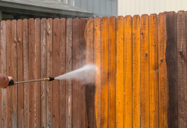 Fence Power Washing in Meridian