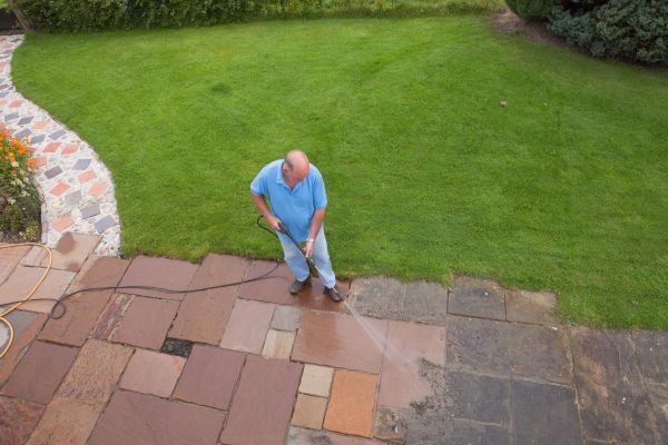 Pavers Pressure Washing in Meridian