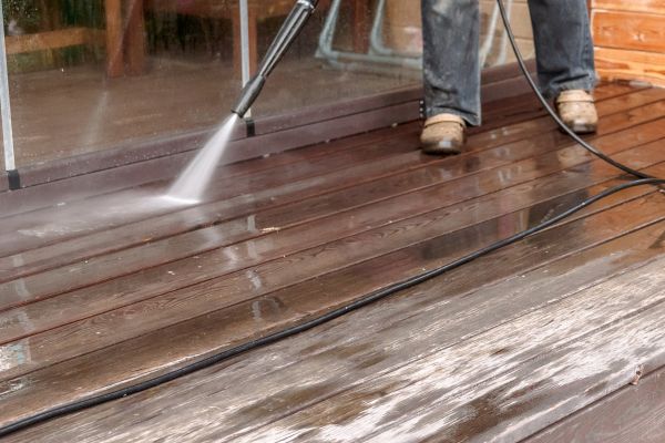 Pool Deck Power Washing in Meridian