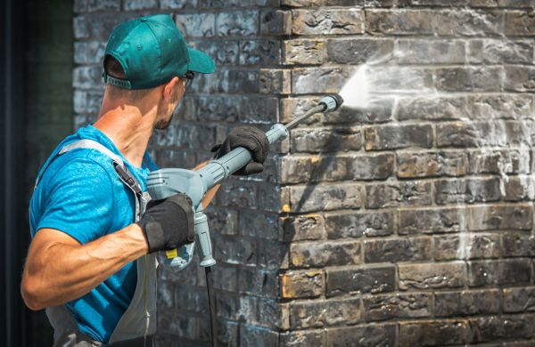 Brick Wall Cleaning in Meridian