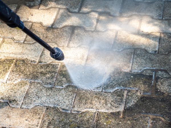 Paver Pressure Washing in Meridian