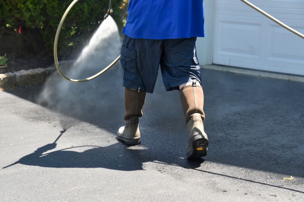 Asphalt Driveway Cleaning in Meridian