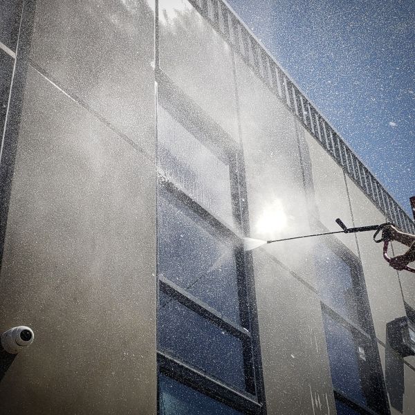 Exterior Building Washing in Meridian