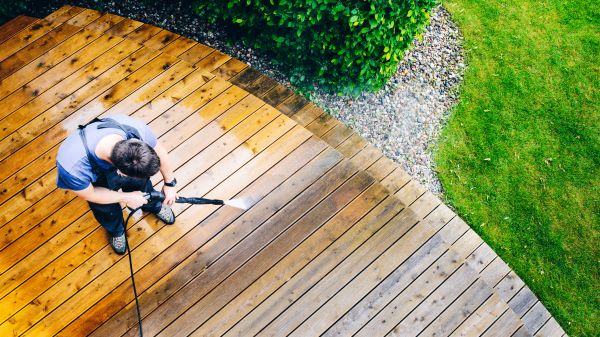 Deck Pressure Cleaning in Meridian