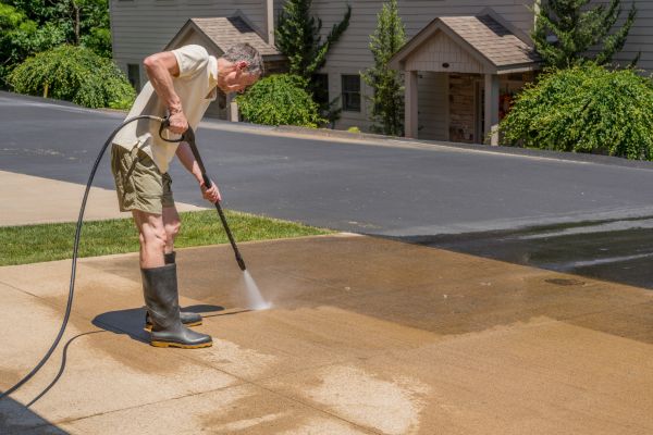 Concrete Pressure Cleaning in Meridian